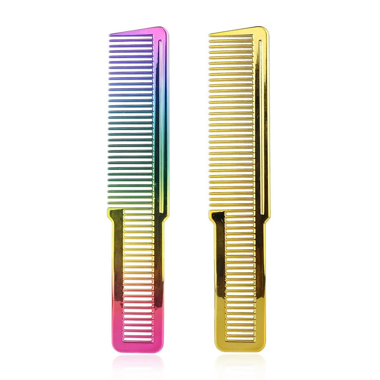 Barber gold/rainbow blending comb