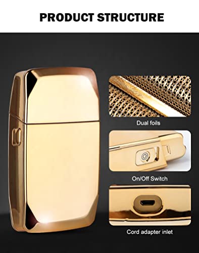 Professional Gold & Titanium Foil Shaver
