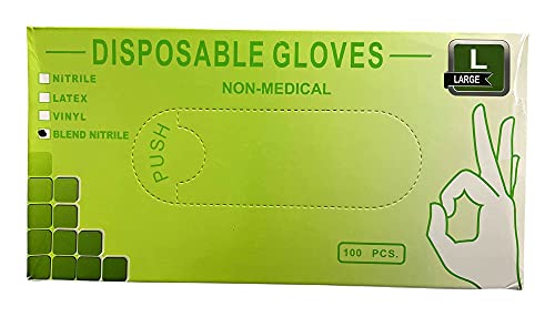 Protected with Nitrile Disposable Gloves