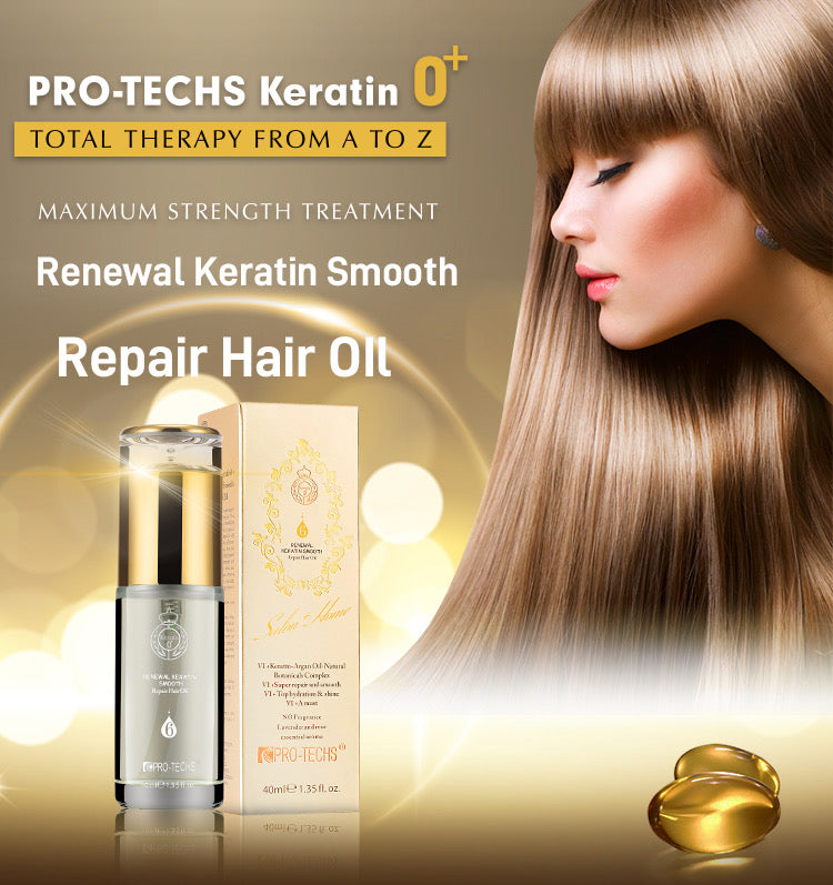 l PRO-TECHS Keratin Smooth Repair Hair Oil