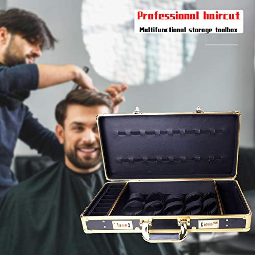 Professional Barber Tool Box Organizer Carrying Case
